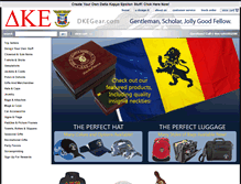 Tablet Screenshot of dkegear.com